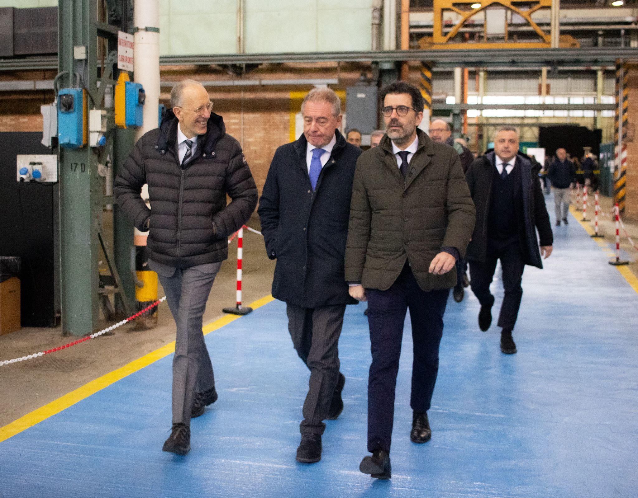 VISITA ISTITUZIONALE DEL MINISTRO ADOLFO URSO A MERMEC FERROSUD